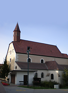 Die Wallfahrtskirche in St. Corona am Wechsel. © Jtanzler